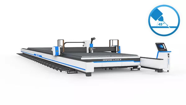 Ultra Large Bevel Fiber Laser Cutting Machine SF12030TX